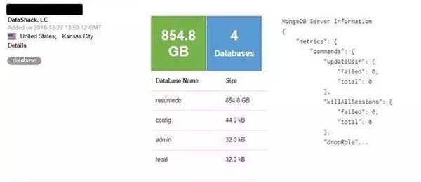 MongoDB 数据库裸奔